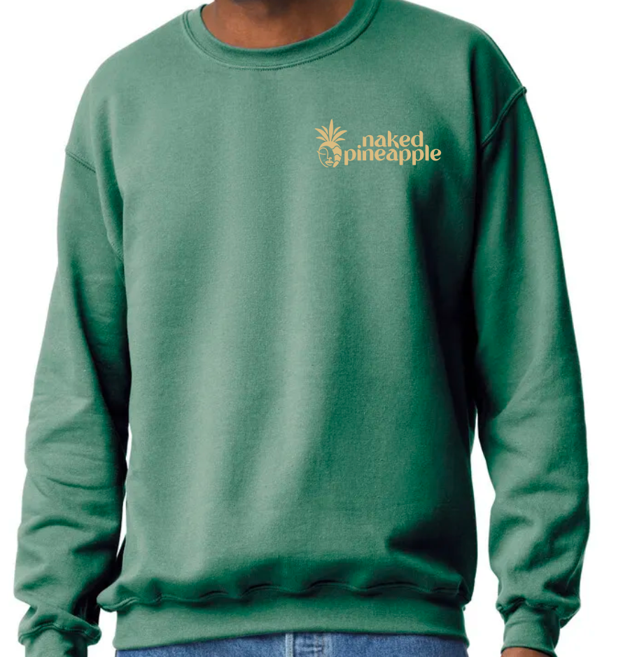 GLOW HARD SWEATER - GREEN