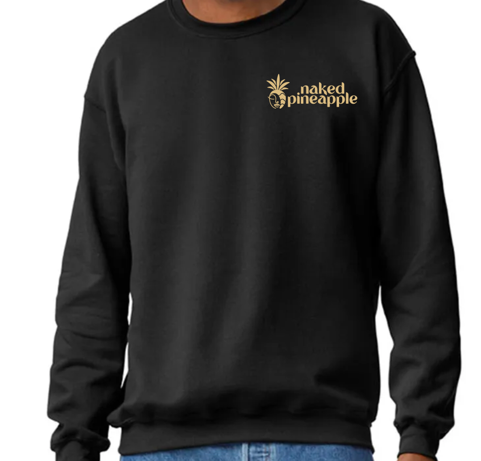 GLOW HARD SWEATER - BLACK